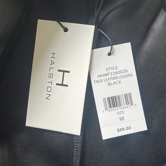 Halston leather pants - Picture 4 of 4